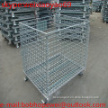 Heavy Duty Folding Wire Container Storage Cage